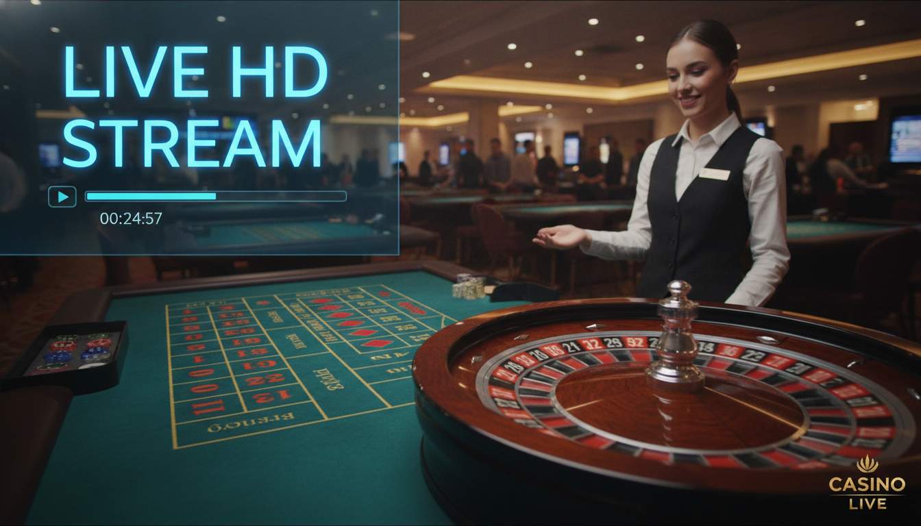Experience HD quality HD streaming quality in live casino